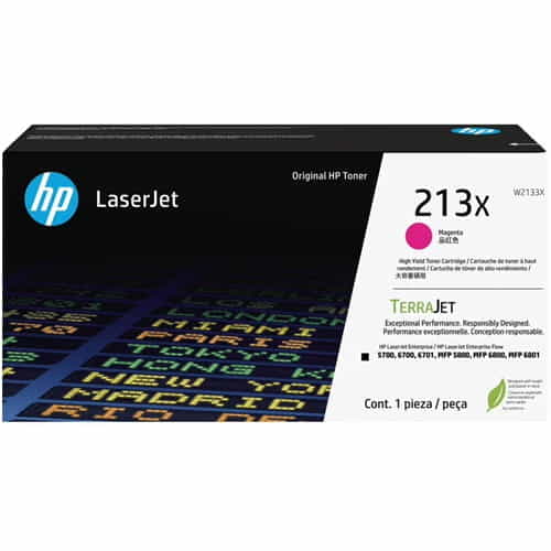 HP W2133X 213X Magenta Original High Yield Toner Cartridge