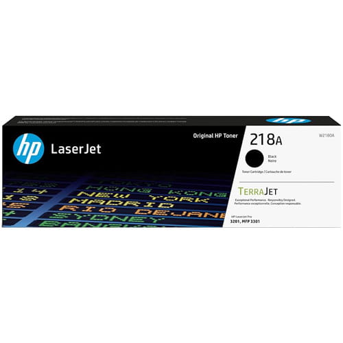 HP W2180A 218A Black Original Toner Cartridge for 3201dw 3301fdw