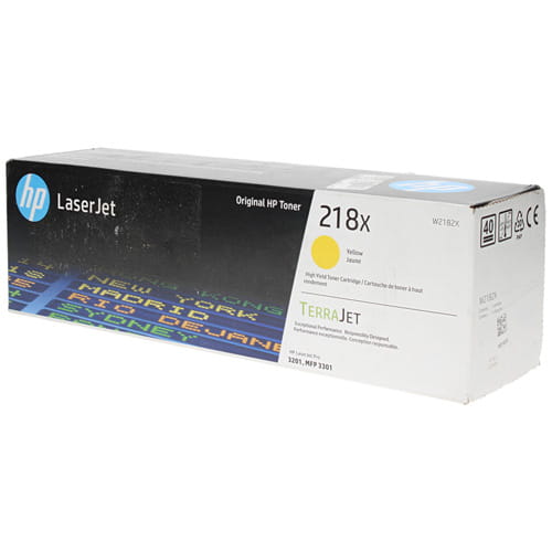 HP W2182X 218X Yellow Original Toner Cartridge for 3201dw 3301fdw
