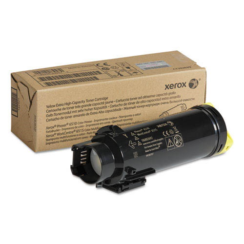 Xerox 106R03692 Yellow Original 4.3K Yield Toner for Phaser 6510