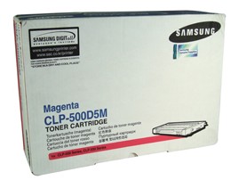 Samsung CLP-500D5M Magenta Original Toner Cartridge CLP-500 CLP-550 Printer
