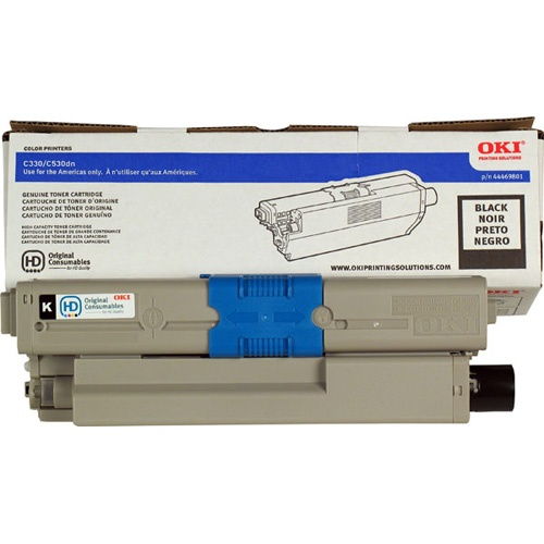 Okidata 44469801 Original Black Type C17 Toner for C330dn C530dn MC361 MC561 