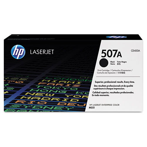 HP CE400A 507A Original Black Toner Cartridge for LaserJet M551