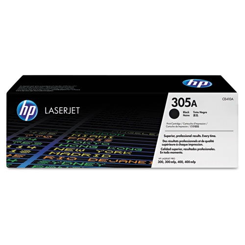 HP CE410A 305A Black Original Toner Cartridge for LaserJet 300