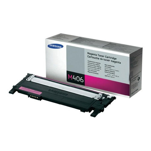 Samsung CLT-M406S Original Magenta Toner Cartridge for CLP-365W CLX-3305FW Printer
