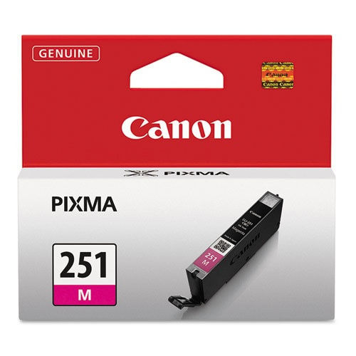 Canon CLI-251 Magenta Original Ink Cartridge Pixma MG5420 MG6320 MX722
