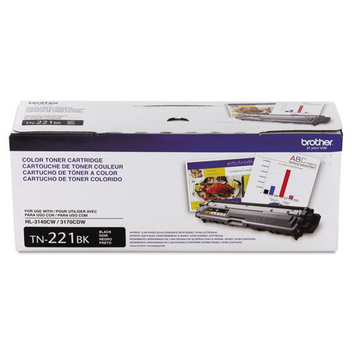 Brother TN-221 Black Original Toner Cartridge HL-3140CW 3170CDW