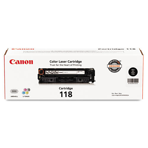 Canon 118 Original Black Toner Cartridge for ImageClass MF8350