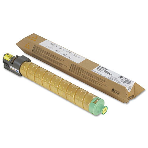 Ricoh 820008 Original Yellow Toner Cartridge for Aficio SPC811 DN/DNDL/DNT