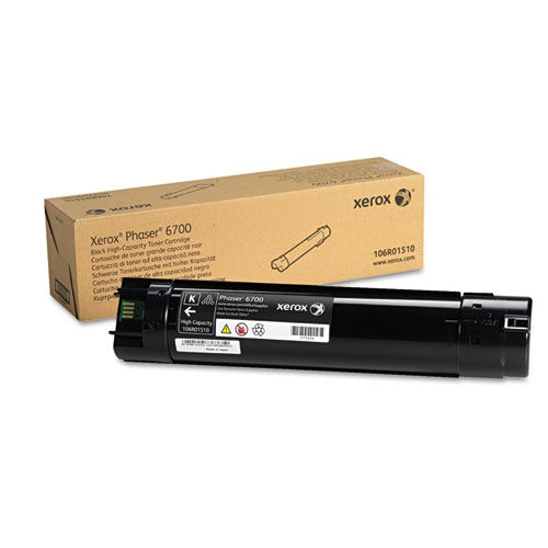 Xerox 106R01510 Original High Yield Black Toner Cartridge for Phaser 6700 