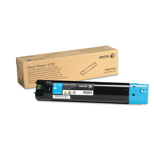 Xerox 106R01503 Original Cyan Toner Cartridge for Phaser 6700 6700DX