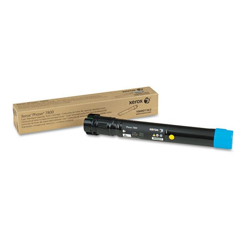 Xerox 106R01563 Original Cyan Toner Cartridge for Phaser 7800 Printer