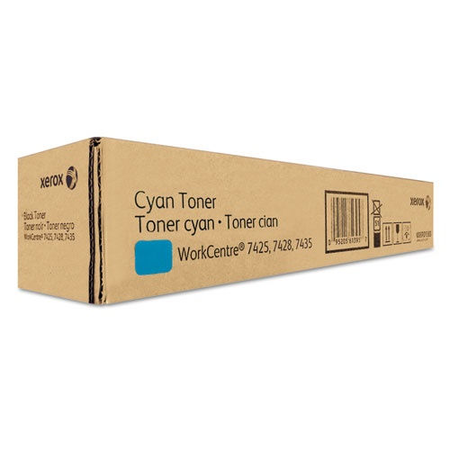 Xerox 6R1398 Original Cyan Toner Cartridge for WorkCentre 7425 7428 7435