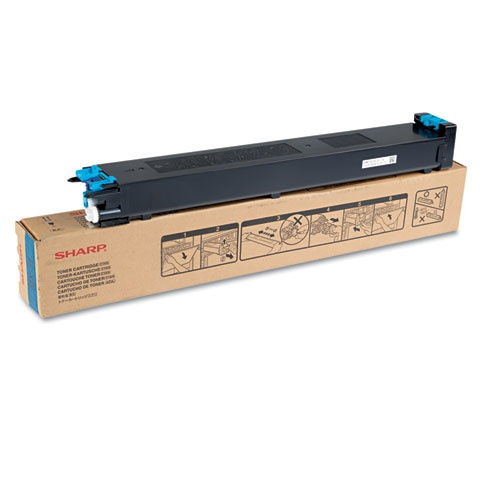 Sharp MX-31NTCA Original Cyan Toner Cartridge for MX-2600N 3100N 4100N
