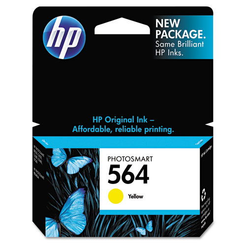 HP CB320WN (#564) Original Yellow Ink Cartridge