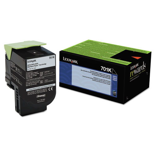 Lexmark 70C10K0 / 701K Original Black Toner Cartridge for CS310 CS410 CS510