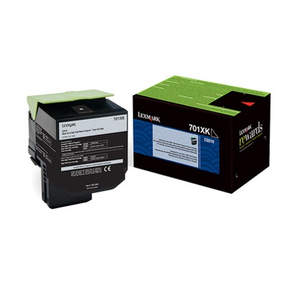 Lexmark 70C1XK0 / 701XK Original Extra High Yield Black Toner Cartridge for CS510