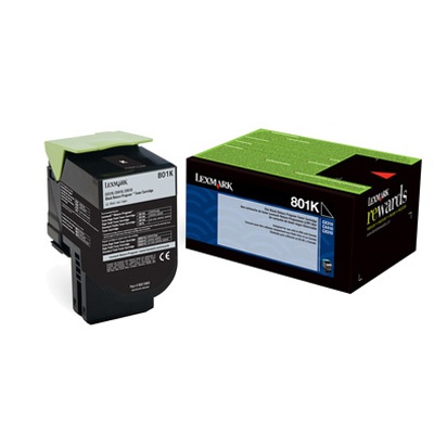 Lexmark 80C10K0 / 801K Original Black Toner Cartridge for CX310 CX410 CX510
