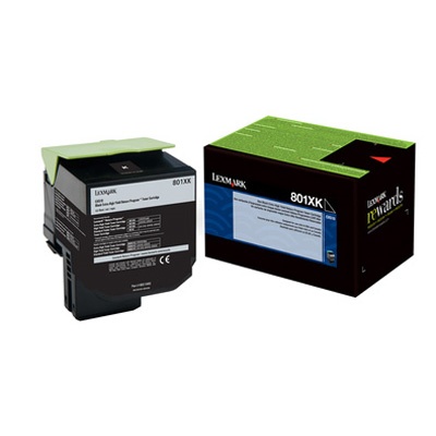 Lexmark 80C1XK0 / 801XK Original Extra High Yield Black Toner Cartridge for CX510