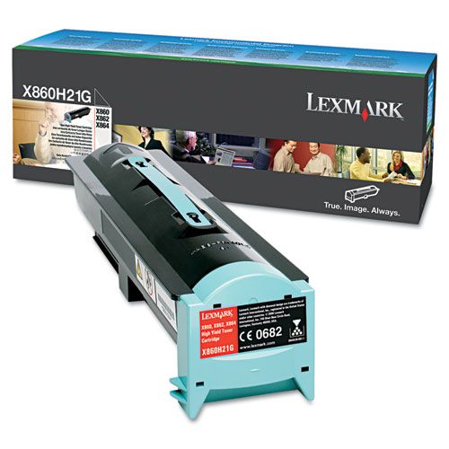Lexmark X860H21G Original High Yield Toner Cartridge for X860de X862dte X864dhe