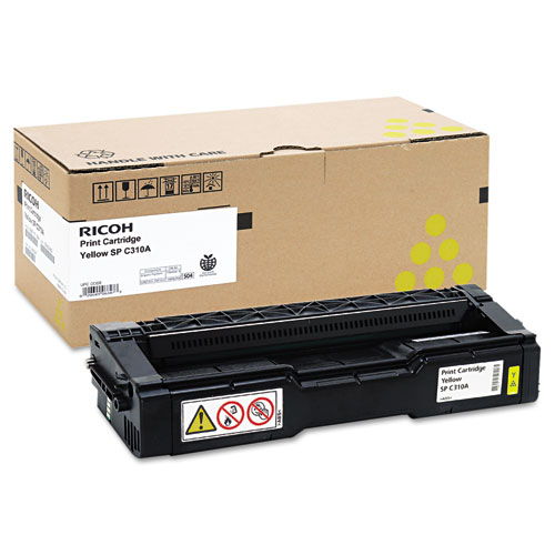 Ricoh 406347 Original Yellow Toner Cartridge for Aficio SPC231N SPC320DN