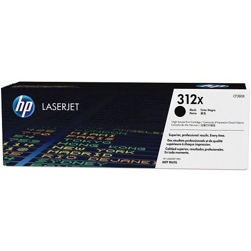HP CF380X / 312X Original High Yield Black Toner Cartridge