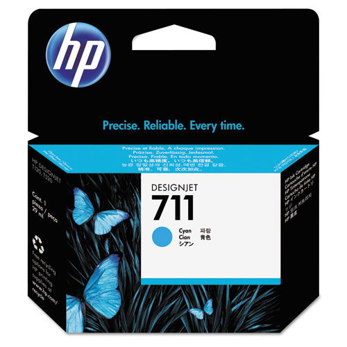 HP CZ130A (#711) Original Cyan Ink Cartridge for T120 T520