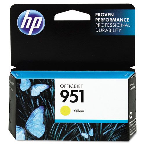 HP CN052AN (#951) Original Yellow Ink Cartridge OfficeJet 8100 8600