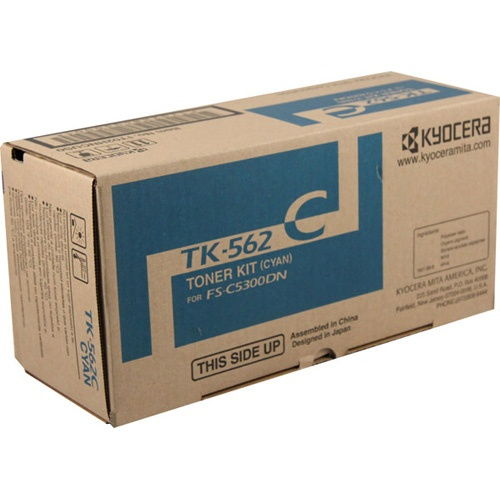 Kyocera Mita TK-562C Original Cyan Toner Cartridge for FS-C5300DN Printer