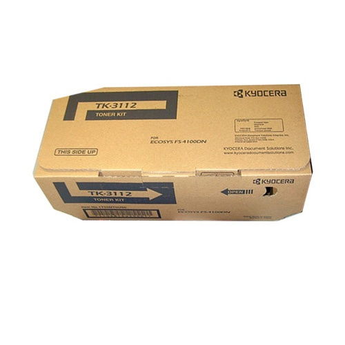 Kyocera Mita TK-3112 Original Black Toner Cartridge for FS-4100DN Printer