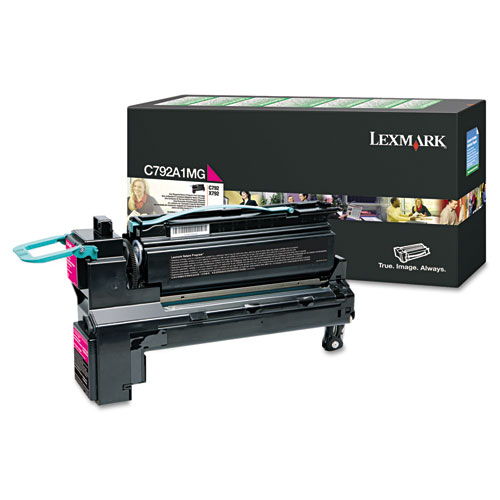 Lexmark C792A1MG Original Magenta Toner Cartridge for C792E X792DE