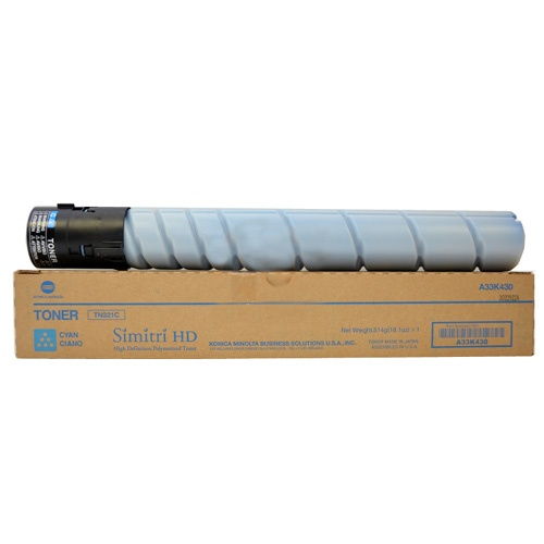 Konica Minolta A33K430 TN-321C Original Cyan Toner Cartridge