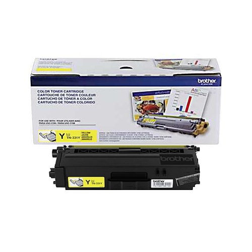 Brother TN-331Y Original Yellow Toner Cartridge for HL-L8250