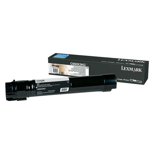 Lexmark C950X2KG Original Extra High Yield Black Toner Cartridge for C950de