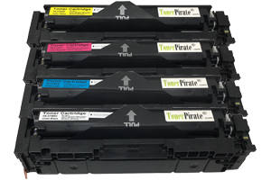 Canon 054H Black & Color Compatible Toner Cartridge Set for LBP622Cdw