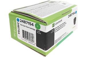 Lexmark 24B7154 Cyan Original Toner Cartridge for C2240 xc2235