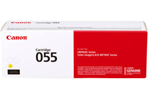 Canon 055 Yellow Original Toner Cartridge for LBP664Cdw MF741Cdw