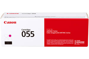 Canon 055 Magenta Original Toner Cartridge for LBP664Cdw MF741Cdw