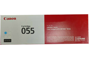 Canon 055 Cyan Original Toner Cartridge for LBP664Cdw MF741Cdw