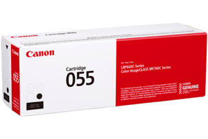 Canon 055 Black Original Toner Cartridge for LBP664Cdw MF741Cdw