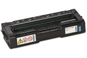 Ricoh 407654 Cyan Compatible Toner Cartridge for SPC252DN SPC252SF