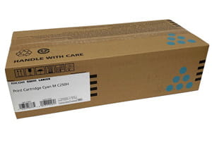 Ricoh 408337 MC250H Cyan Original Toner Cartridge for MC250FW PC301W