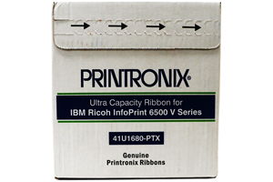 Printronix 41U1680-PTX Ultra Capacity Ribbon, 6-Pack (6500)