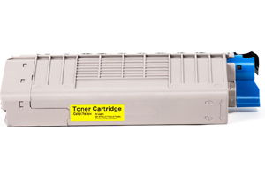Okidata 44318601 Compatible Yellow Toner Cartridge for C711dn Color