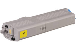 Okidata 46490601 Yellow Compatible Toner Cartridge for C532DN MC573DN