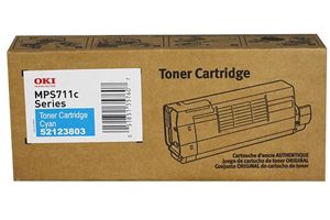 Okidata 52123803 Cyan Original Toner Cartridge for MPS711c