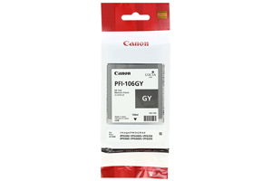 Canon PFI-106GY 6630B001 Grey Original Ink Cartridge - IPF6300 IPF6350