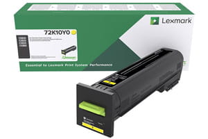 Lexmark 72K10Y0 Yellow Original Toner Cartridge for CS820