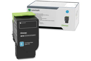 Lexmark 75M10C0 Cyan (2K) Original Toner Cartridge for CS531 CX532