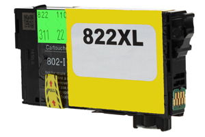 Epson T822XL420 822XL High Yield Yellow Compatible Ink Cartridge